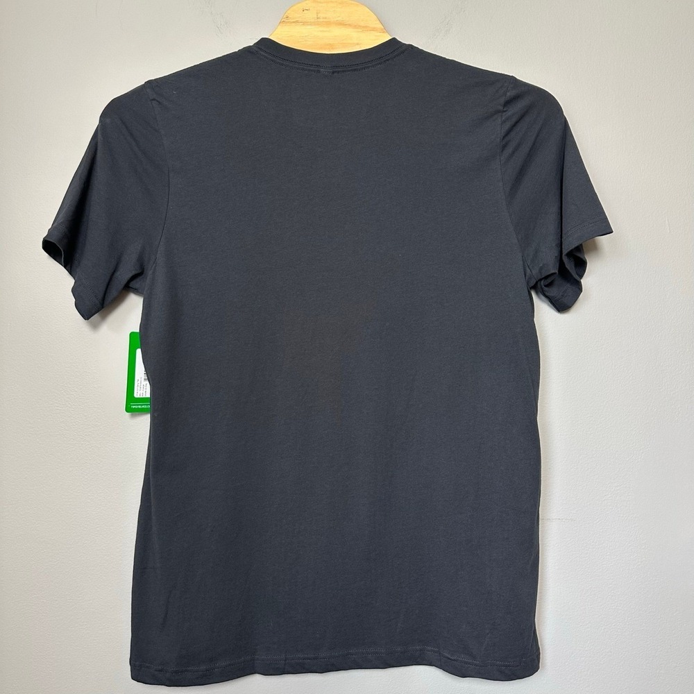 Tipsy Elves Women Graphic Tee Girl Gang Tiger Small Dark Gray Short Sleeve NWT - Picture 3 of 5